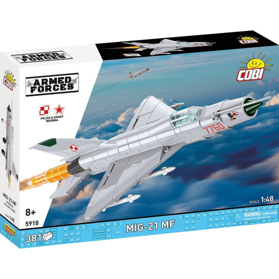 Klocki Mig-21 MF 381 klocków