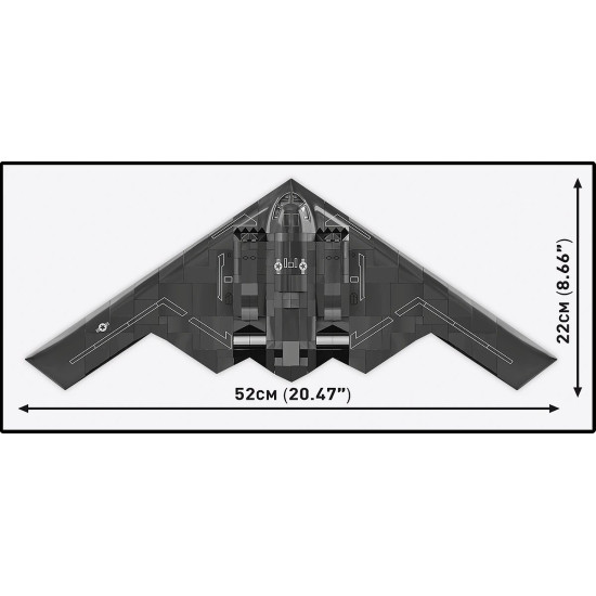 Klocki Northrop B-2 Spirit 1109 klocków
