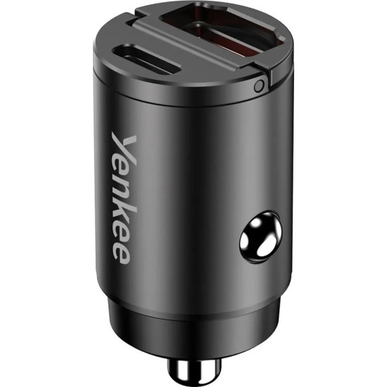 Ładowarka samochodowa CAR 02 Power Delivery 30W USB-A, USB-C 