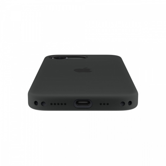 Etui silikonowe z MagSafe do iPhonea 17e - czarne