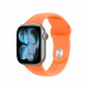 Pasek sportowy w kolorze klementynkowym do koperty 42 mm - rozmiar S/M