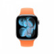 Pasek sportowy w kolorze klementynkowym do koperty 42 mm - rozmiar S/M