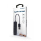 HUB USB 2.0 4-porty, czarny 