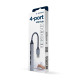 HUB USB 4-Porty (USB3 x 1, USB2 x 3), srebrny 