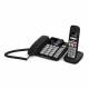 Telefon przewodowy DL780 Plus z wygodną słuchawką bezprzewodową