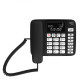 Telefon przewodowy DL780 Plus z wygodną słuchawką bezprzewodową