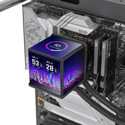 Chłodzenie wodne - AIO MINECUBE 360 Ultra ARGB LCD 