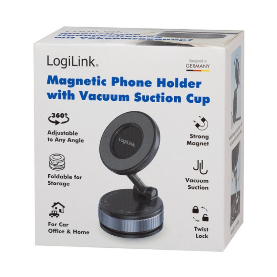 Magnetyczny uchwyt na smartphone z przyssawką