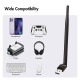 Adapter Bluetooth 5.3, USB-A,3Mbit, zasięg 150m 