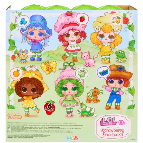 L.O.L Surprise Laleczka w truskawkowym domku mix