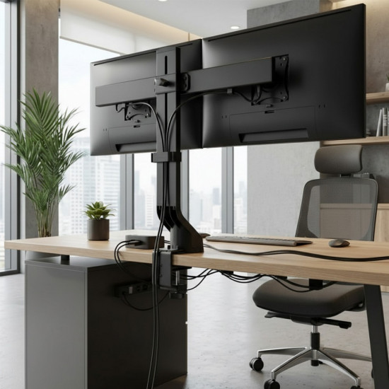 Uchwyt podwójny do monitora MC-854 