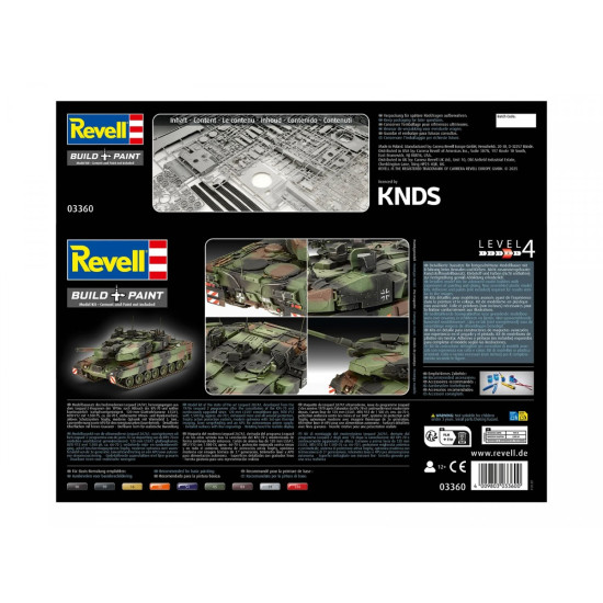 Model plastikowy Leopard 2A7A1