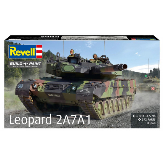 Model plastikowy Leopard 2A7A1