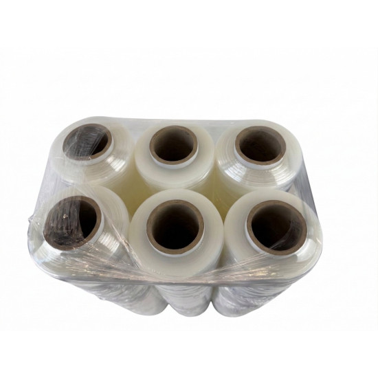 Folia stretch transparent 23mic 3,0kg x 6 BOX 