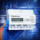 Trójfazowy elektroniczny licznik | miernik zużycia energii na szynę DIN | 400V | 100A | LCD | LED | 7P 
