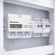 Trójfazowy elektroniczny licznik | miernik zużycia energii na szynę DIN | 400V | 100A | LCD | LED | 7P 