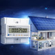 Trójfazowy elektroniczny licznik z resetem | miernik zużycia energii na szynę DIN | 400V | 100A | LCD | LED | 4P 
