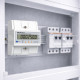 Trójfazowy elektroniczny licznik z resetem | miernik zużycia energii na szynę DIN | 400V | 100A | LCD | LED | 4P 