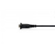 Kabel adapter USB 2.0 - DB9 RS232 M/Ż, chipset FTDI (FT232RNL), PVC, czarny, 1.8 m