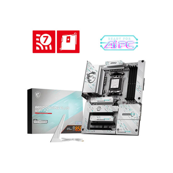 Płyta główna B850 GAMING PLUS WIFI PZ AM5 4DDR5 ATX 