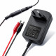 Ładowarka do akumulatora AGM GEL STD | Prostownik 6V/12V | 6W |  5.5x2.1 | kabel 1.8m 