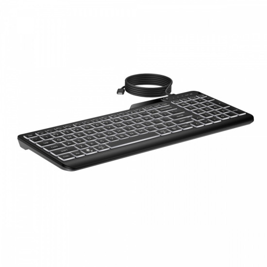 Klawiatura 400 podświetlana czarna - 7N7C0AA#ABB 