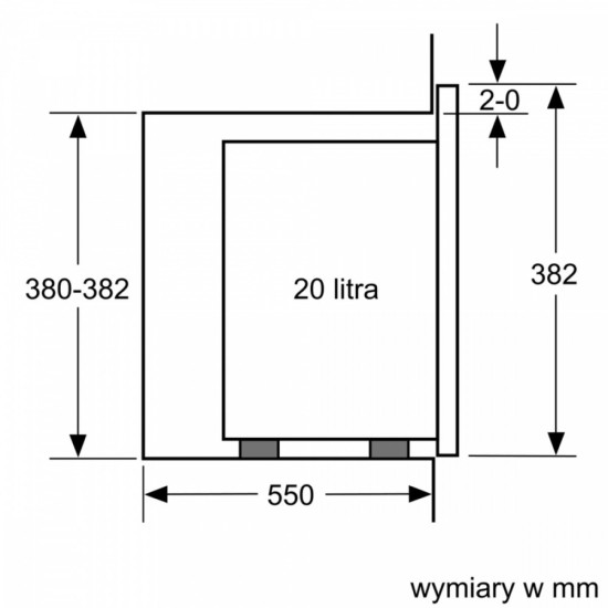 Kuchnia mikrofalowa BFL520MB0
