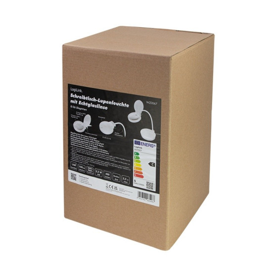 Szkło powiekszające z podstwą, 8i36 dioptrii 