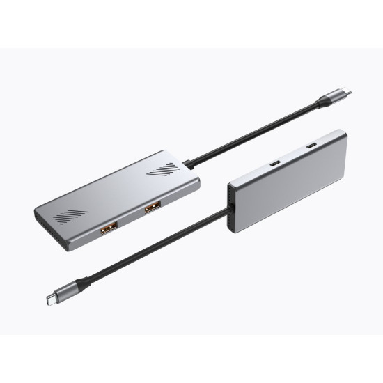 HUB 4-portowy USB 3.2 (Gen 2) typu C z 4 portami A + C 