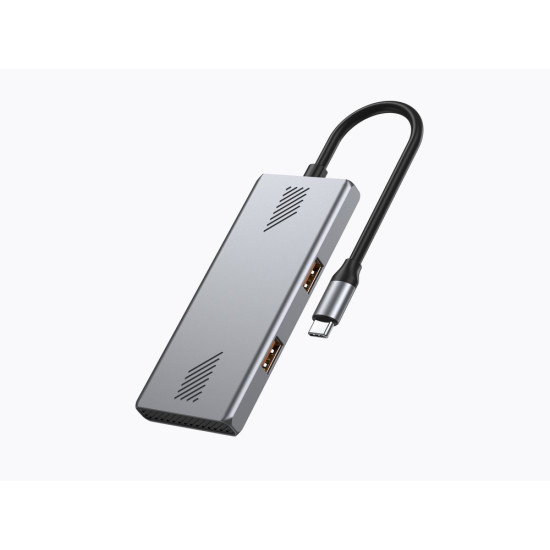 HUB 4-portowy USB 3.2 (Gen 2) typu C z 4 portami A + C 