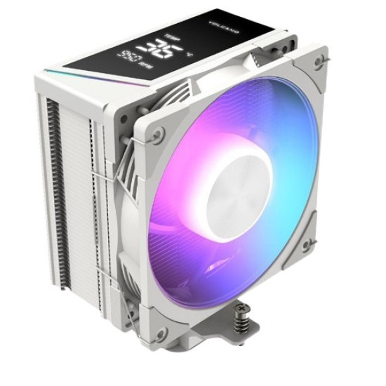 Chłodzenie powietrzne Volcano 0C T202 LCD ARGB 120 białe
