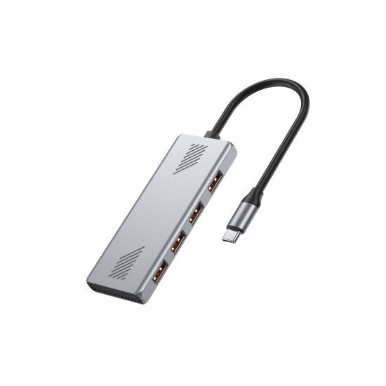 HUB USB 3.2 (Gen 2) typu C, 4 porty USB-A 