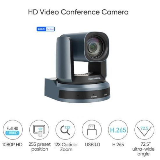 Kamera RC821U USB-HDMI / 12 x ZOOM OPTYCZNY
