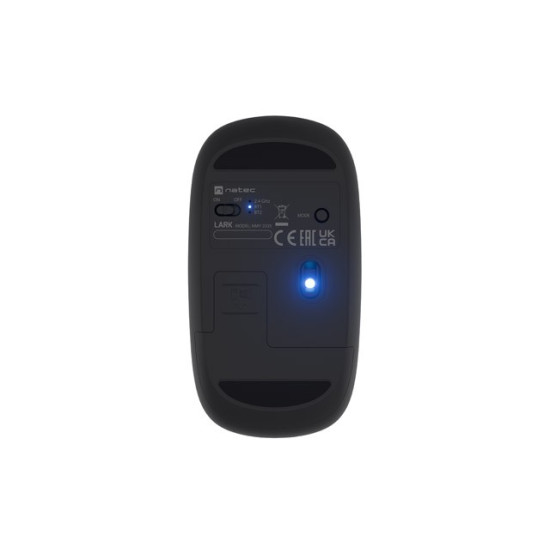 Mysz Lark bezprzewodowa 4000DPI cicha blue sense