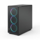Obudowa Epoch XL Black TG RGB Light tint