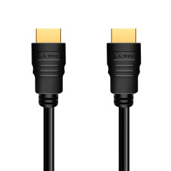 Kabel HDMI 4K/60Hz, CCS , czarny, 1m 
