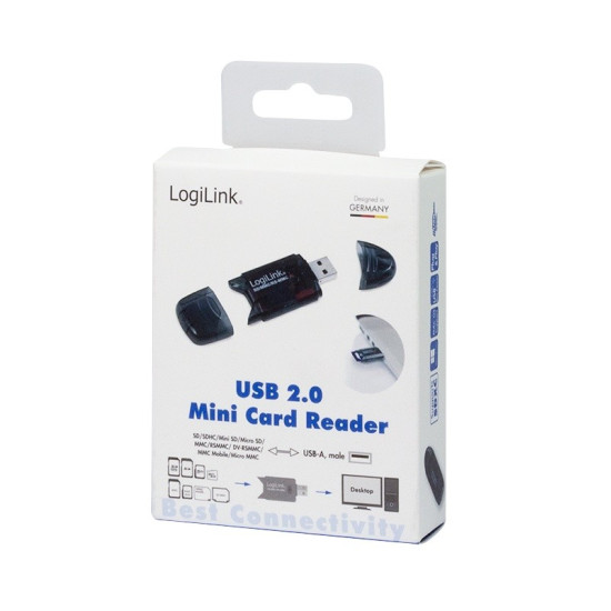 Czytnik kart pamięci USB 2.0, SD/MMC, CR0007