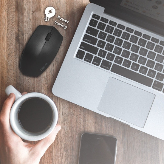 Ergonomiczna mysz bezprzewodowa, 2.4GHz,1200dpi 