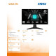 Monitor G242L E14    23.8/LED/FHD/Flat/144Hz/Czarny