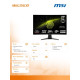 Monitor MAG 276CXF     27 cali LED/FHD/Zakrzywiony/280Hz/Czarny