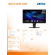 Monitor MAG 274UPDF E16M 27 cali/LED/FHD/FLAT/160Hz/Czarny
