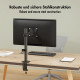 Uchwyt do monitora 17 - 32', max 10kg., stalowy 