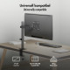 Uchwyt do monitora 17 - 32', max 10kg., stalowy 
