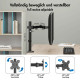 Uchwyt do monitora 17 - 32', max 10kg., stalowy 