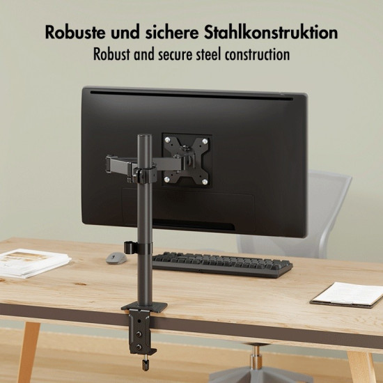 Uchwyt do monitora 17 - 32', max 10kg., stalowy 