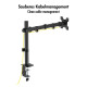 Uchwyt do monitora 17 - 32', max 10kg., stalowy 