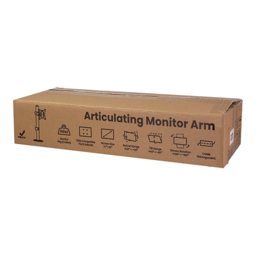 Uchwyt na monitor 17-32 ', 9kg max, czarny 