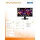 Monitor MPG 271QRX QD-OLED 26.5 cala/LED/WQHD/FLAT/360Hz/Czarny