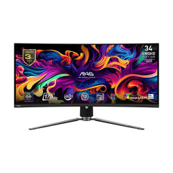 Monitor MAG 341CQP QD-OLED 34 cale/QD-LED/UWQHD/Zakrzywiony/175Hz/Czarny