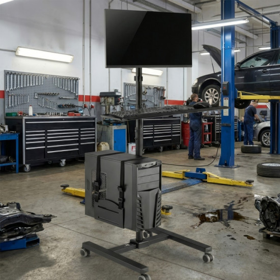 Stand wózek do monitora CPU na kółkach MC-793 